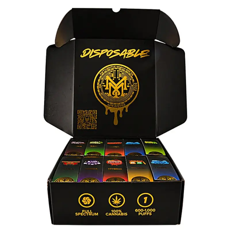 MuhaMeds Master Box 50 Pack 1G & 2G Disposable
