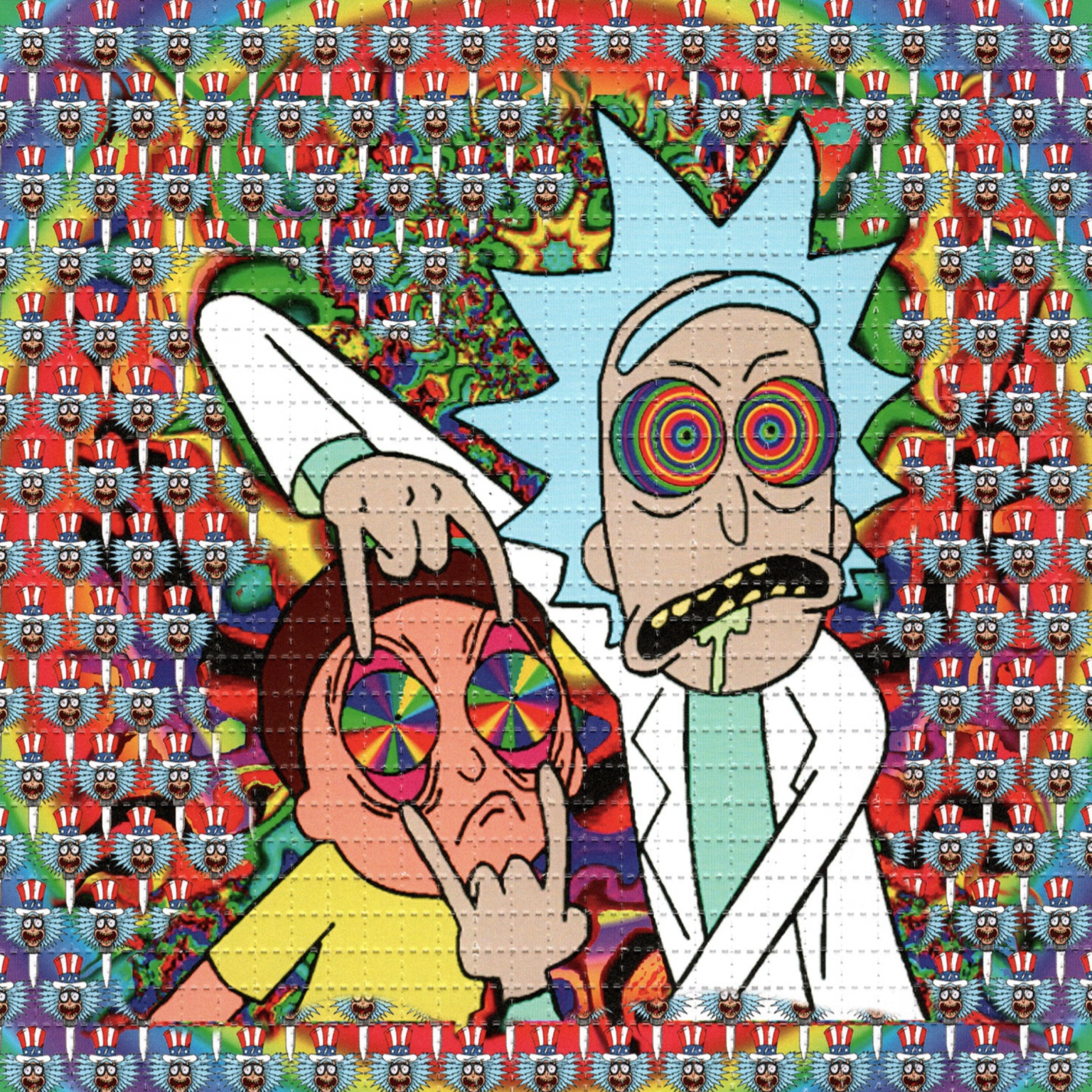 LSD Tab Rick and Morty [5 tabs]
