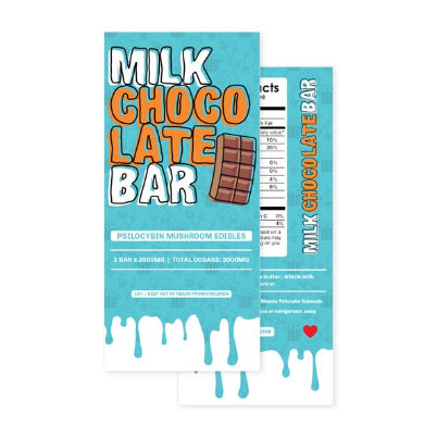 Magic Mushroom Milk Chocolate Bar